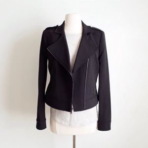 BCBG Black Biker Jacket